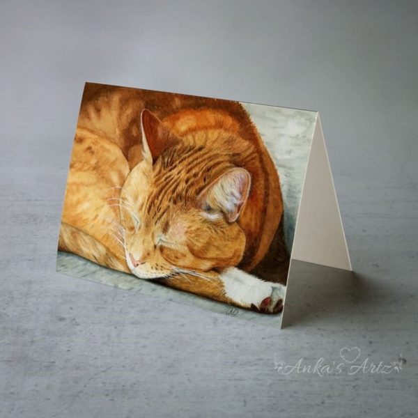Ginger-Cat-Card-standing
